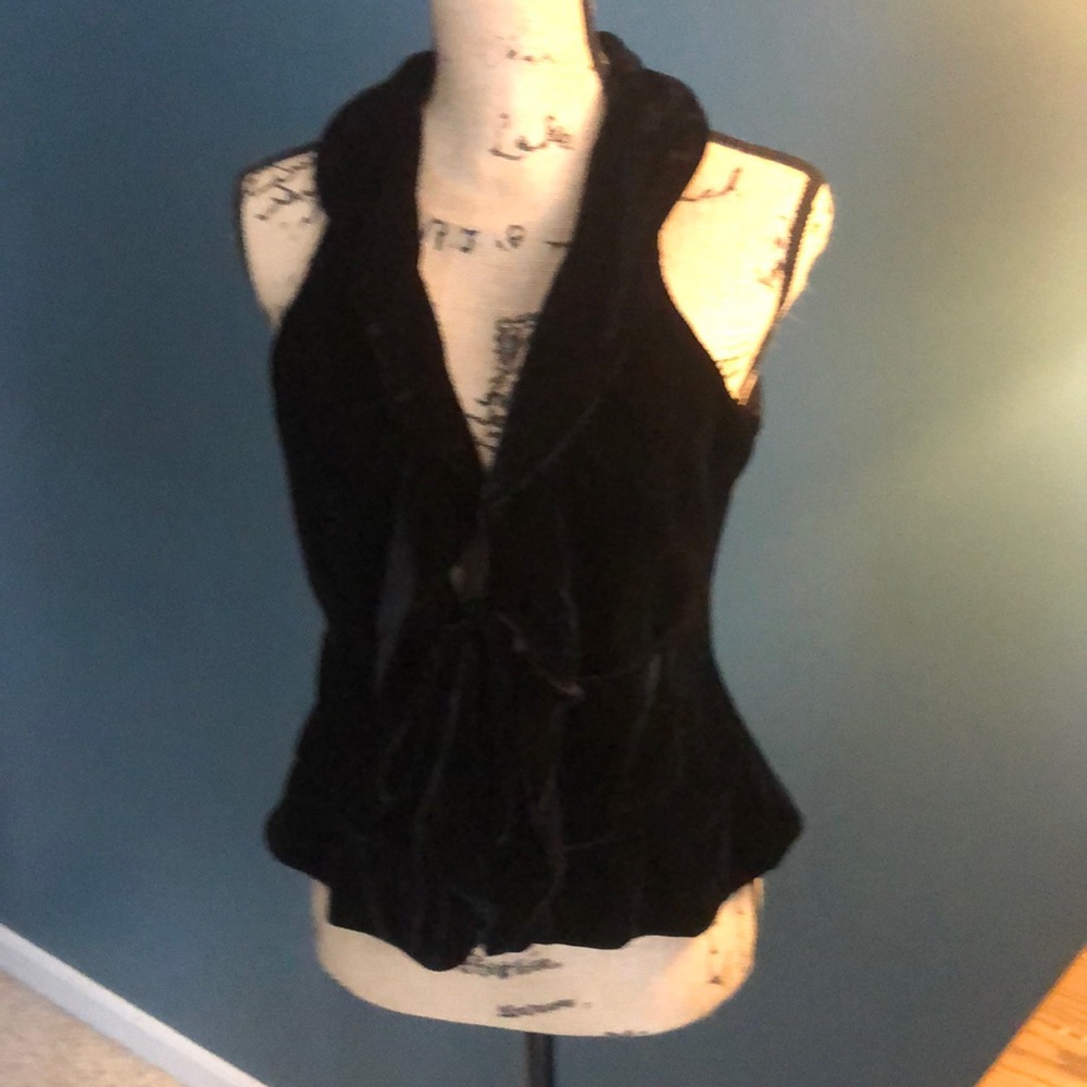 INC International Velvet vest